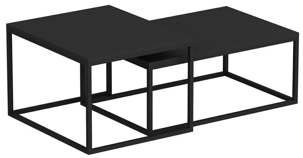 Stół składany Leka Black, 2 szt.