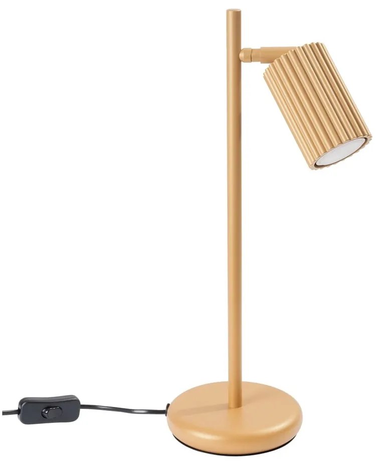 Lampa stołowa w kolorze złota (wysokość 43 cm) Gleam – Sollux