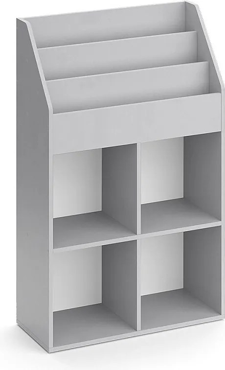 Półka dla dzieci szary 72x31.2x114.2 luigi