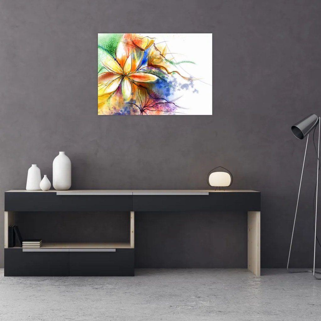 Obraz - Kwiat (70x50 cm)