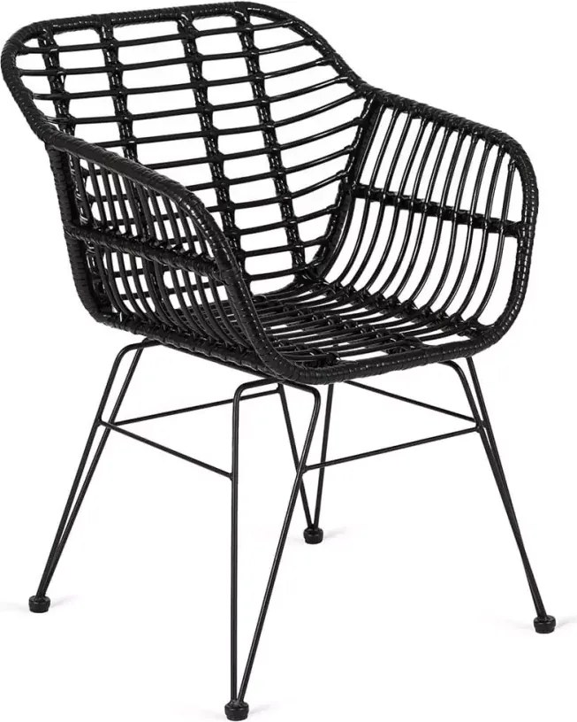 Krzesło rattanowe Richly – eleganckie, ergonomiczne i odporne na warunki atmosferyczne, idealne do wnętrz