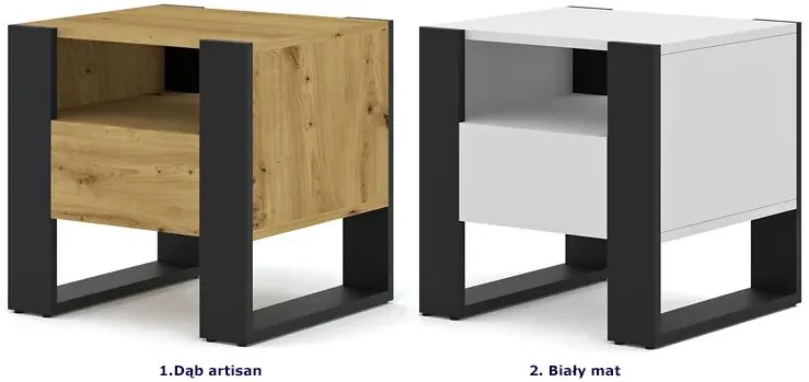 Stolik Nocny Dąb Artisan G5-L61