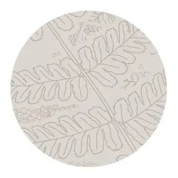 Kremowe kartonowe pojemniki zestaw 2 szt. z pokrywką ø 37,5x25,5 cm Rut Paper Laminate – Bigso