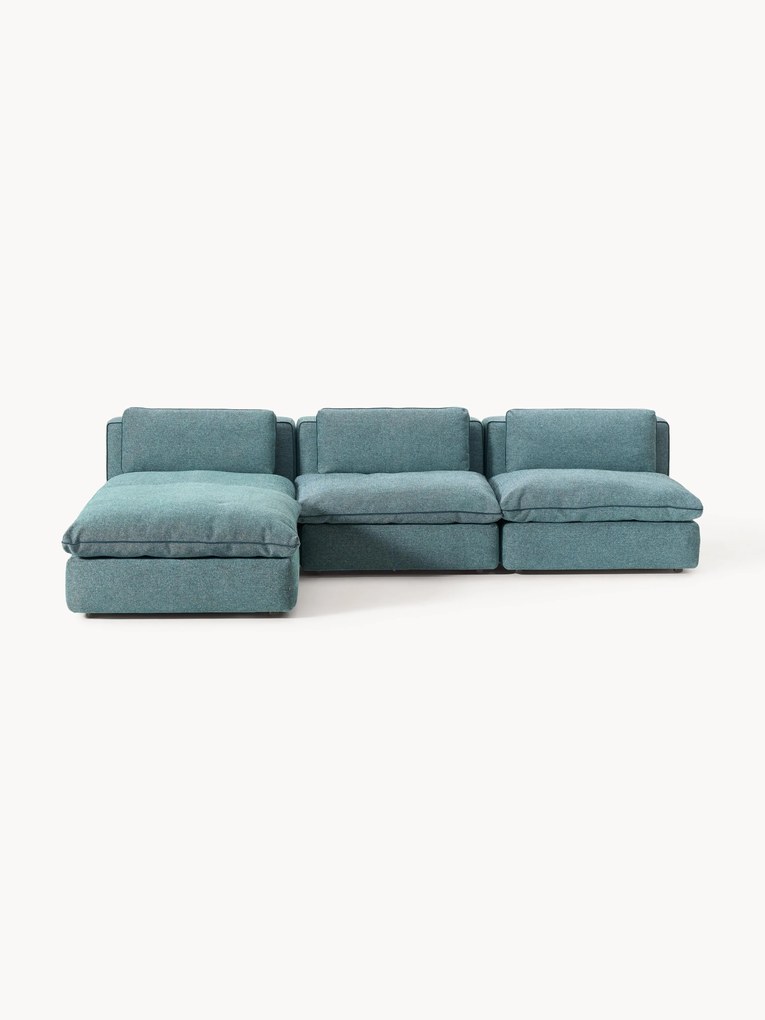 Sofa modułowa z pufem Felix (lewa/prawa)