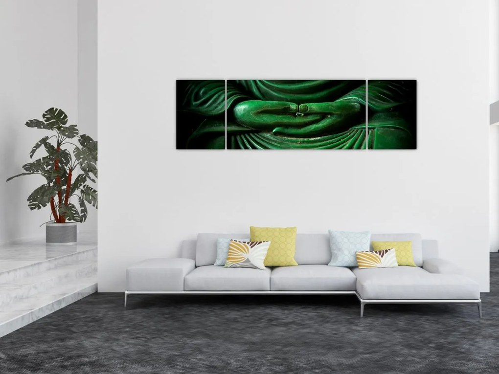 Obraz - Ręka Buddy (170x50 cm)