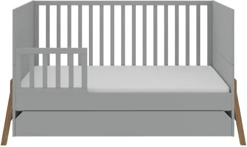 Łóżeczko dziecięce 70x140 z funkcją tapczanika Lotta Grey