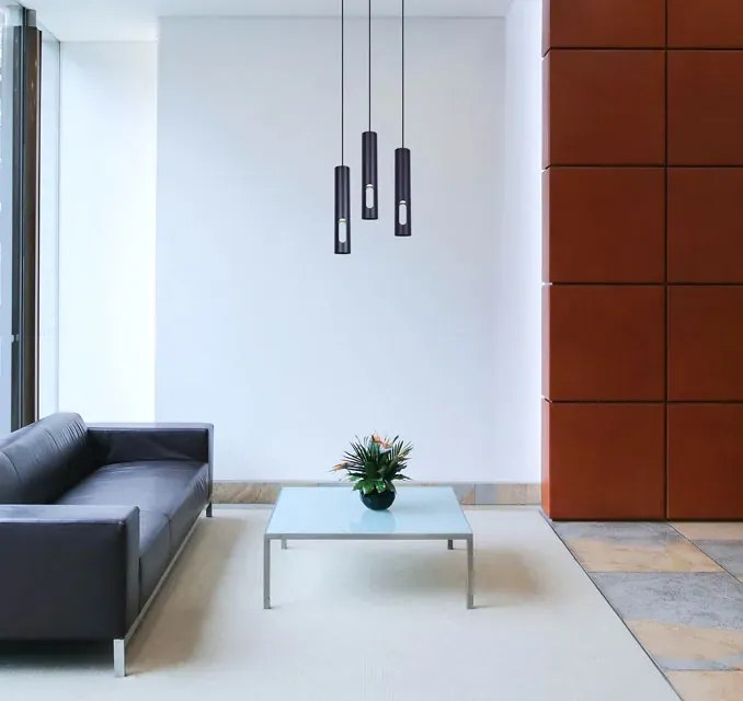 Lampa wisząca sople z wycięciami w kloszu - 4X S864 D3-N96