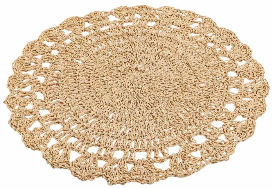Papierowe maty stołowe zestaw 6 szt. ø 38 cm Uncinetto – VDE Tivoli 1996