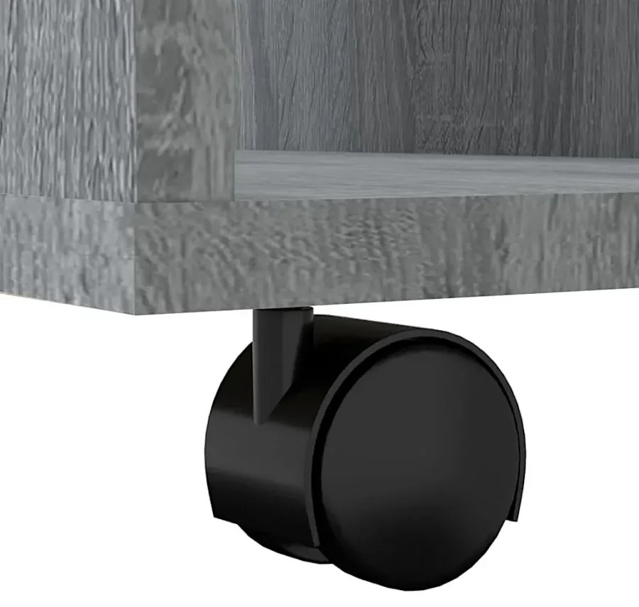 Kontener do biurka w kolorze szarego drewna D3-A02