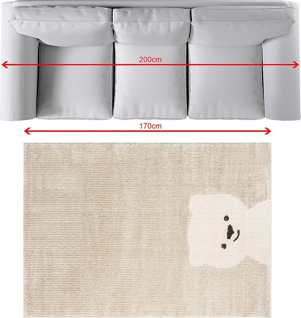 Dywan Teddy 120x170 cm