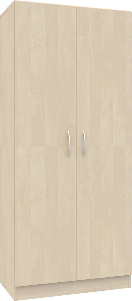 Szafa aktowa dwudrzwiowa na klucz Simple, 80x40x185 cm, index 80-5P-2F5