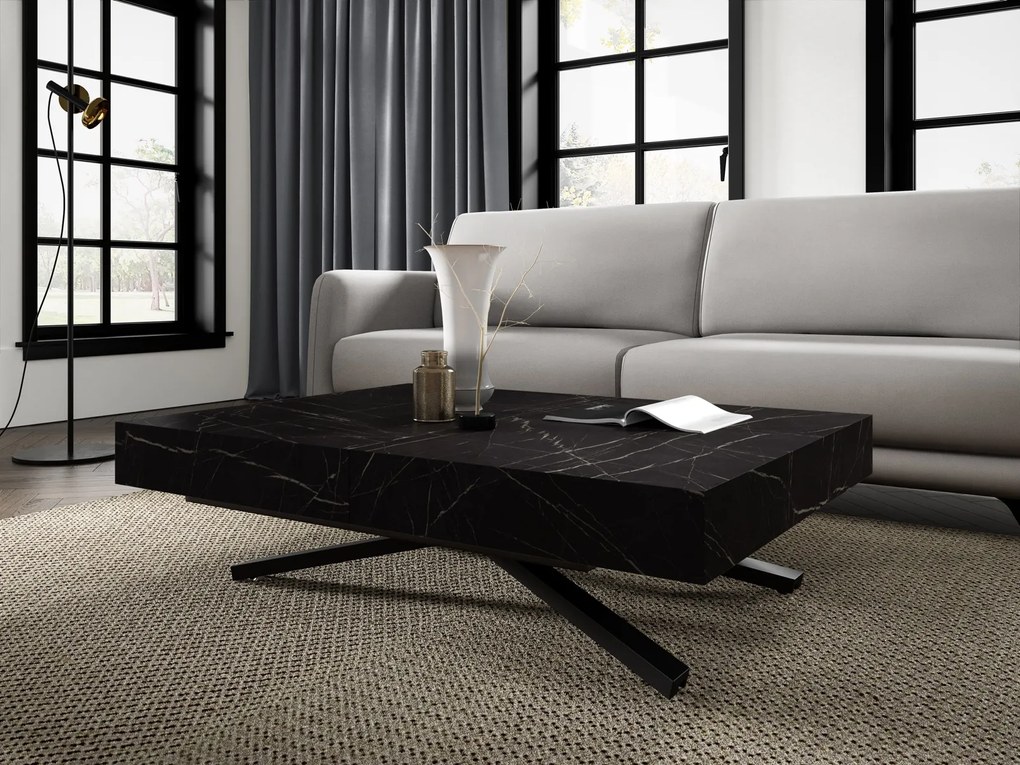 Ławostół podnoszony i rozkładany Sanna X, podstawa czarna