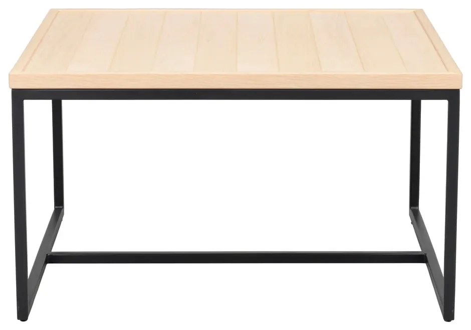 Stolik z blatem z drewna dębowego ø 70 cm Deerfield – Rowico