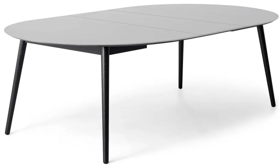 Okrągły rozkładany stół z dodatkowym białym blatem ø 135 cm Meza – Hammel Furniture