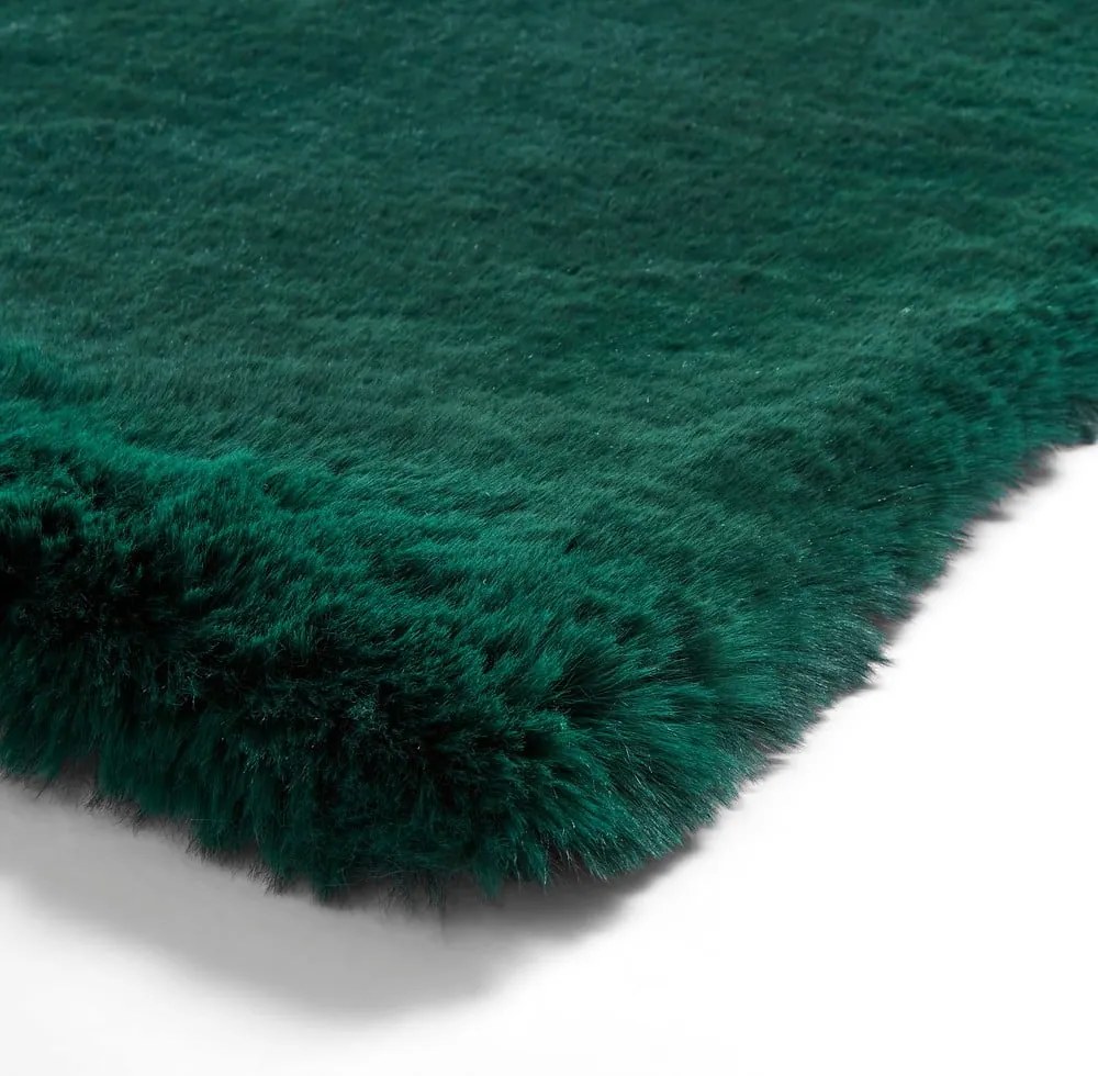 Zielony dywan Think Rugs Super Teddy, 60x120 cm