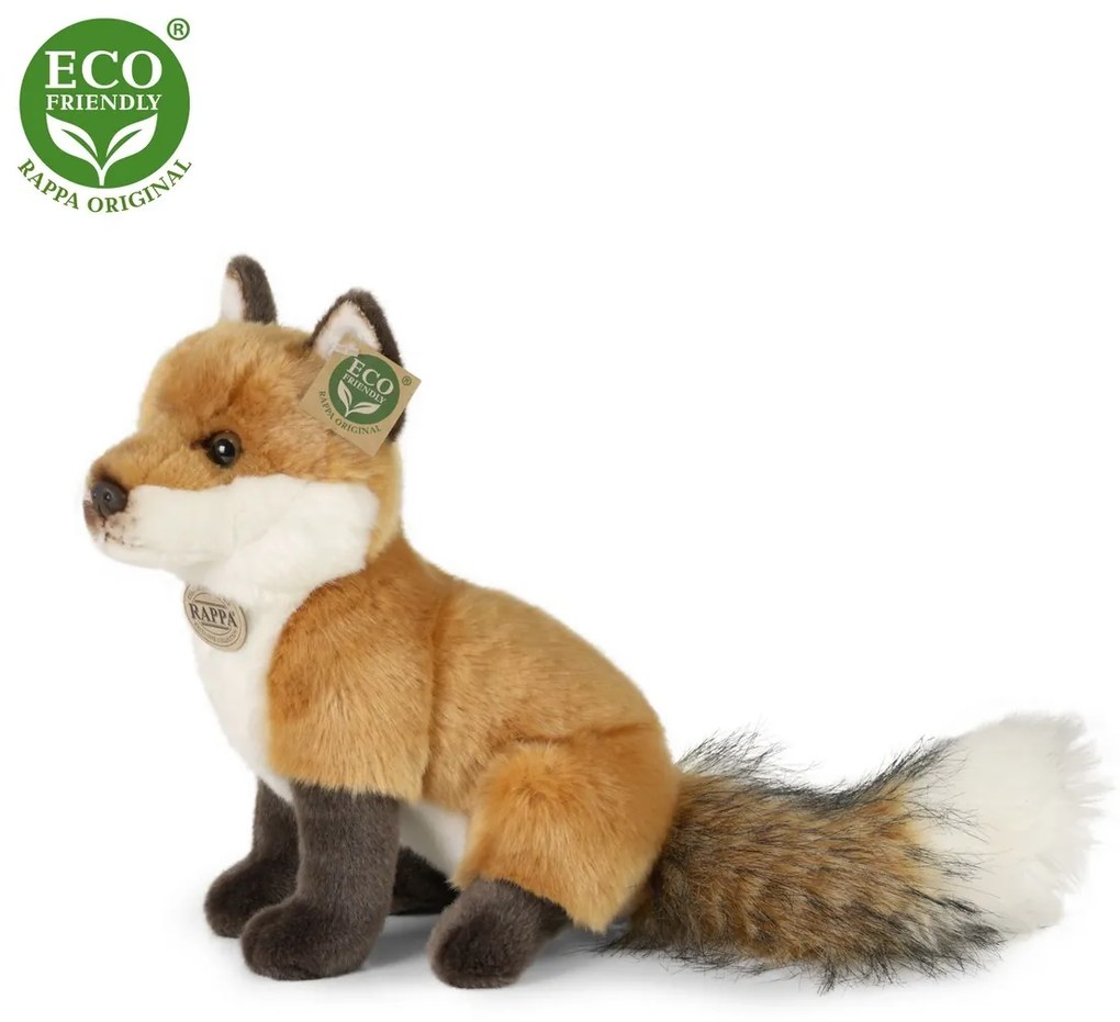 Rappa Pluszowy lis, 27 cm EKO-FRIENDLY