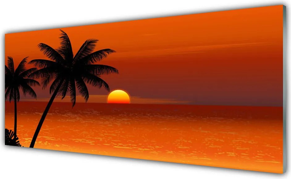 Panel Kuchenny Palma Nad Słonecznym Morzem