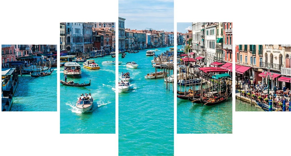 Obraz - Canal Grande, Wenecja, Włochy (125x70 cm)