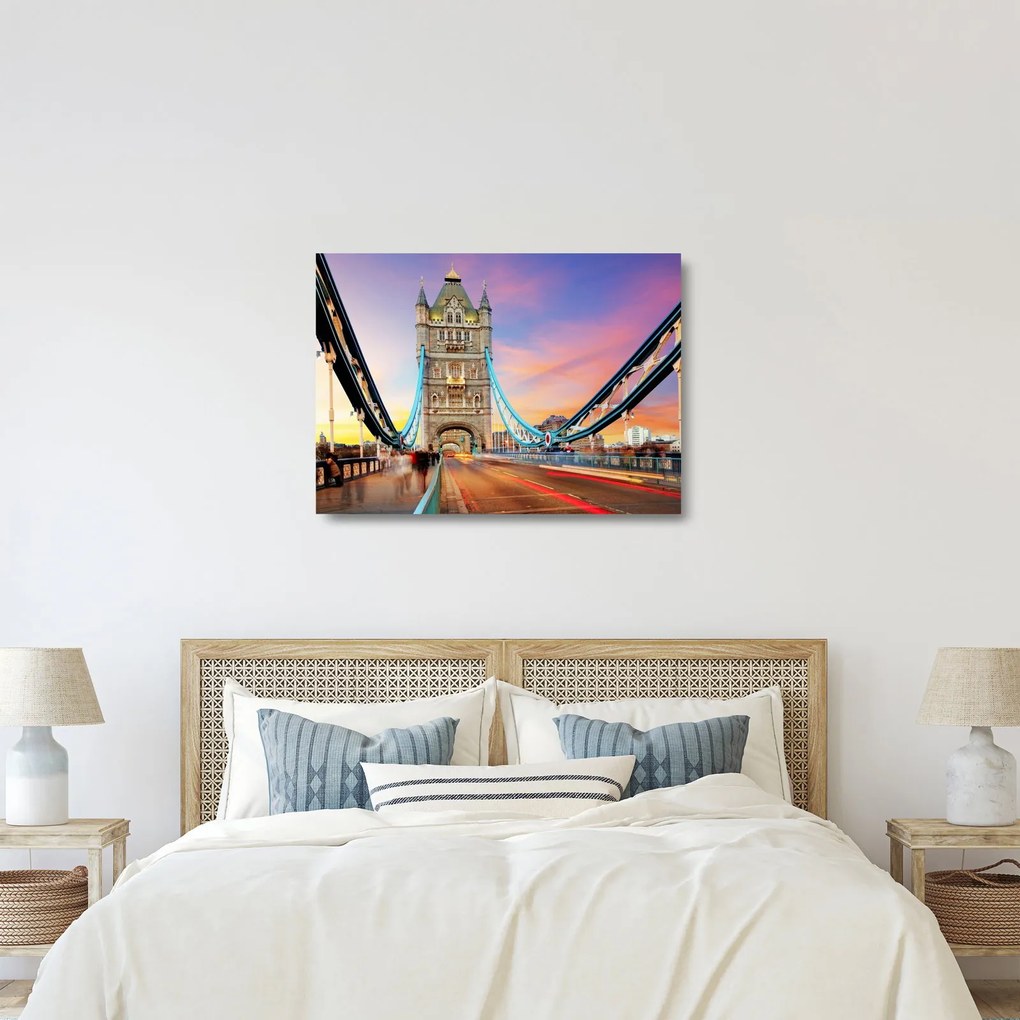 Obraz na szkle - Tower Bridge (70x50 cm)