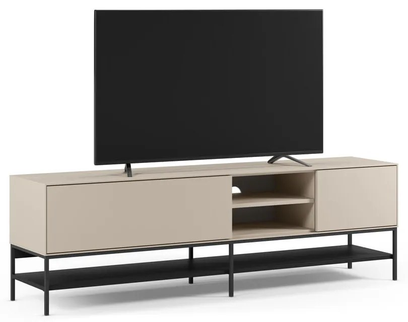 Kremowa szafka pod TV 180x55x35 cm Amira – Marckeric