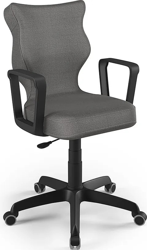 Ergonomiczne krzesło do biurka Norm Black rozmiar 6 (159-188 cm)