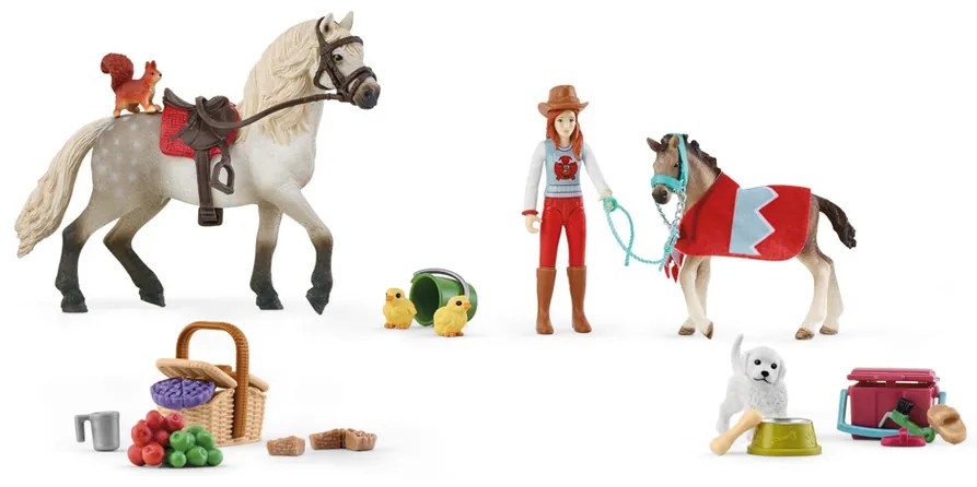 Schleich 98642 Kalendarz adwentowy Konie