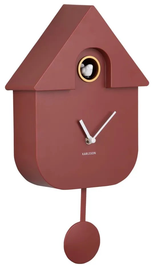 Wahadłowy zegar ścienny Modern Cuckoo – Karlsson