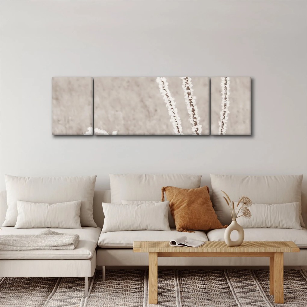 Obraz - Oset w zimie (170x50 cm)