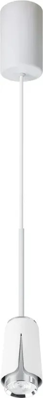 Biała industrialna lampa wisząca Z5-D27