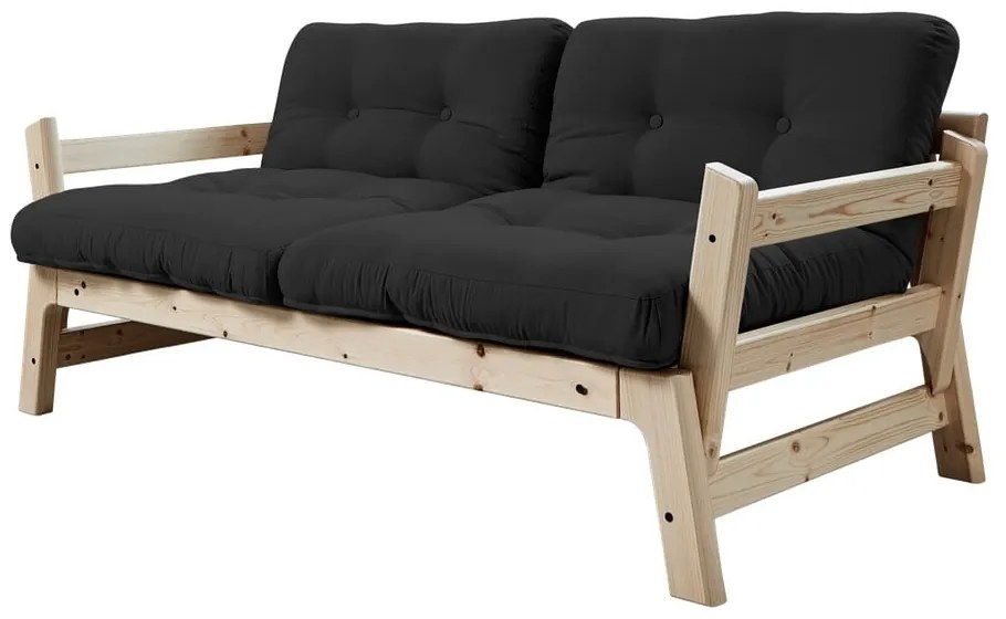 Sofa rozkładana Karup Design Step Natural Clear/Grey