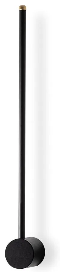 Czarny kinkiet LED ø 7 cm Sword – Opviq lights