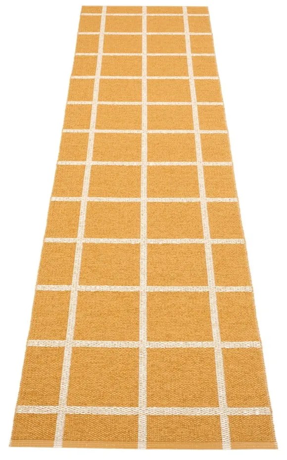 Chodnik odpowiedni na zewnątrz w kolorze ochry 70x300 cm Ada Ochre – Pappelina