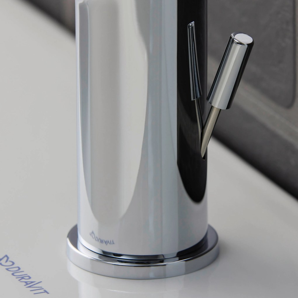 Bateria umywalkowa Duravit B.3 Chrom - 15,1 cm - możliwość wyboru opcji z odpływem