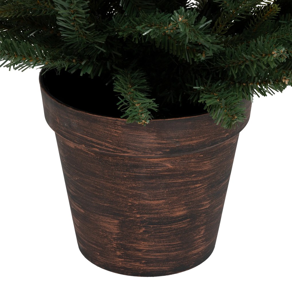 Sztuczna choinka w cementowej doniczce, 150 cm