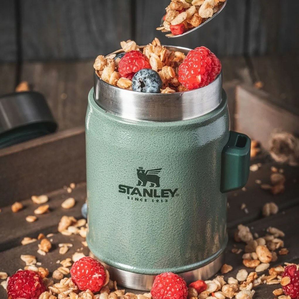 Stanley Termos na posiłki Legendary Classic FoodJar 400 ml Hammertone Green
