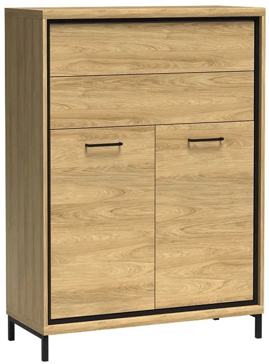 Niska komoda hikora naturalna - Acorus 8X