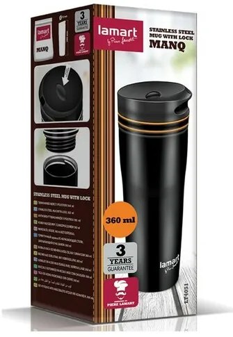Lamart LT4051 kubek termiczny Manq, 360 ml