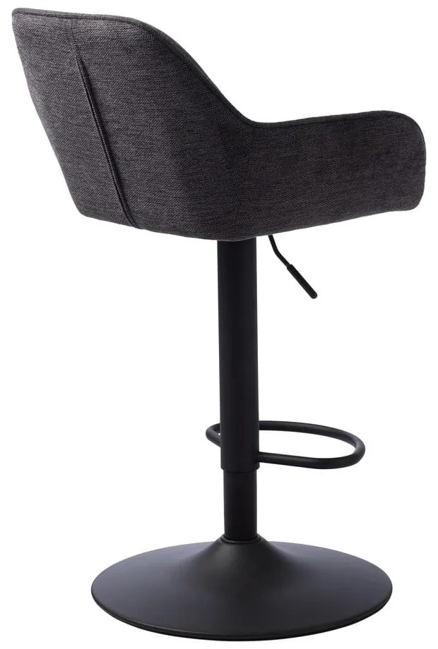 Ciemnoszary hoker z regulowaną wysokością Nolan – Unique Furniture