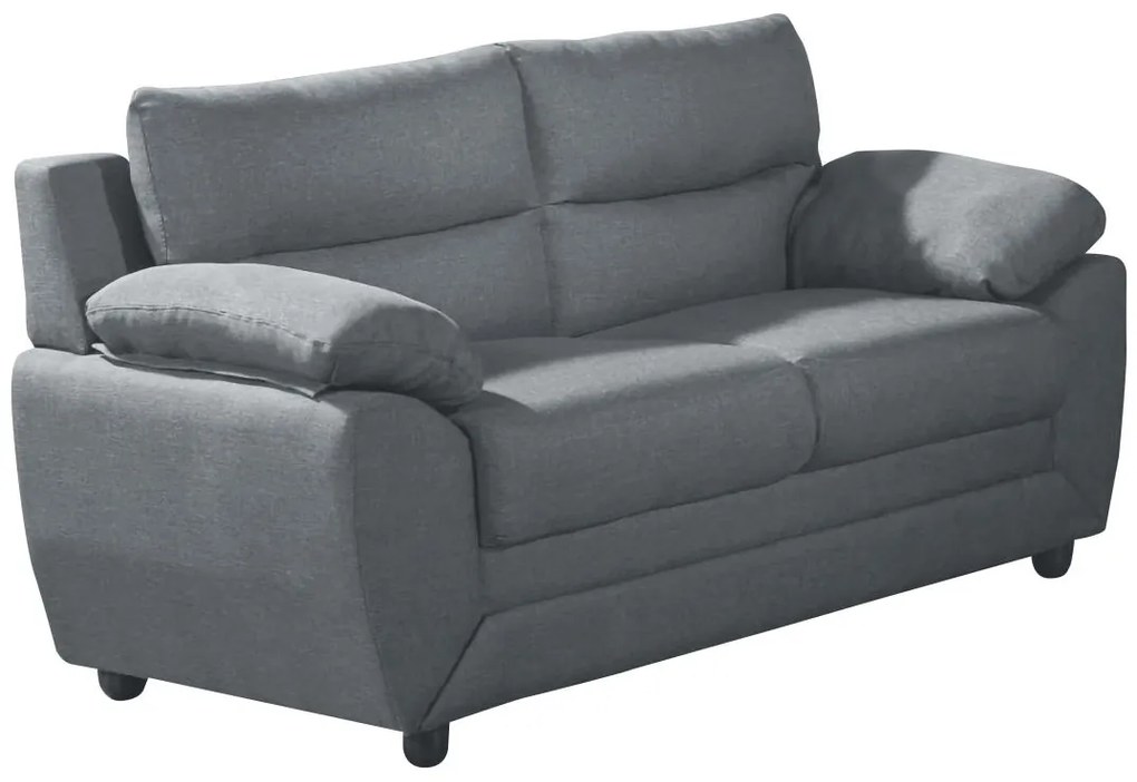 Kanapa 2-osobowa MANOA z tkaniny - Antracytowy