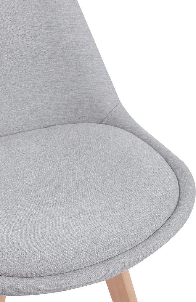 Zestaw 4 Krzese Synk Tkanina