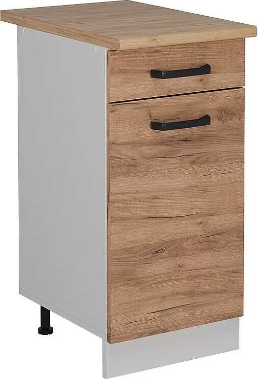 Szafka dolna do kuchni złoty dąb energetyczny 40x60x81.6 r-line