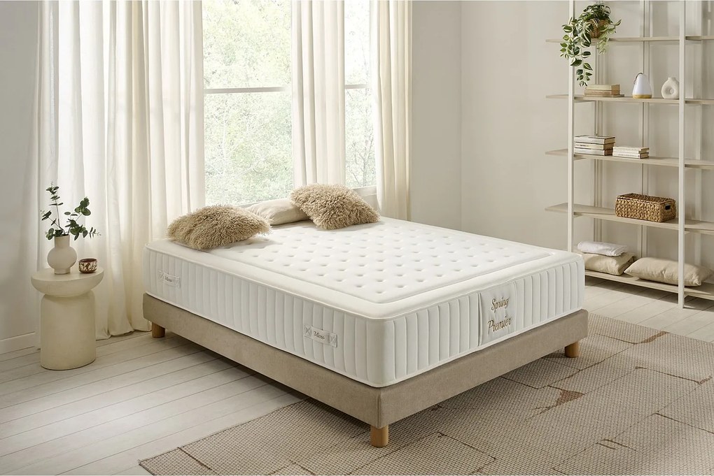 Materac Sprężyny kieszeniowe Micro Spring Premier, 160x200 cm -Moonia