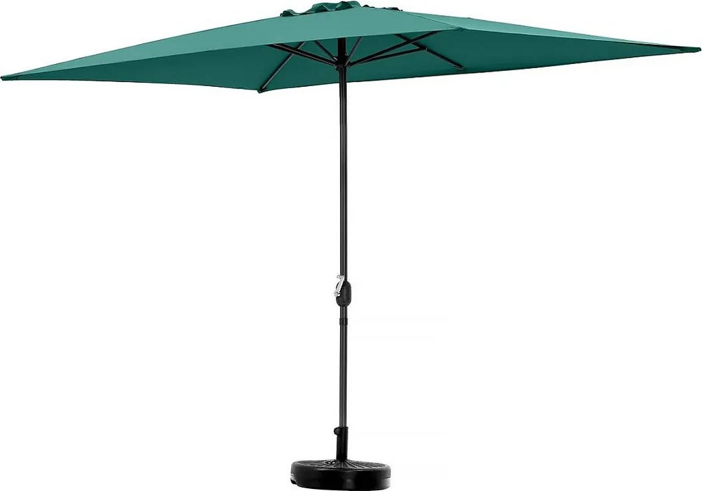 Parasol ogrodowy "Sol 2" - Prostokat - 2 x 3 m - Zielony