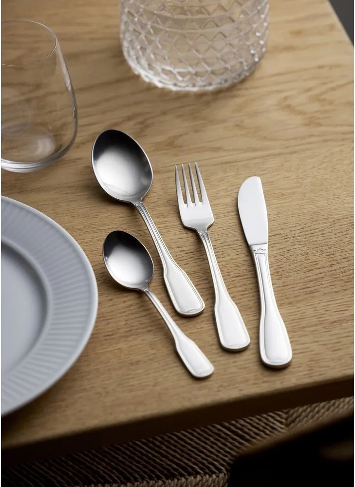 Sztućce ze stali nierdzewnej w kolorze srebra 16 szt. Attaché – Gense