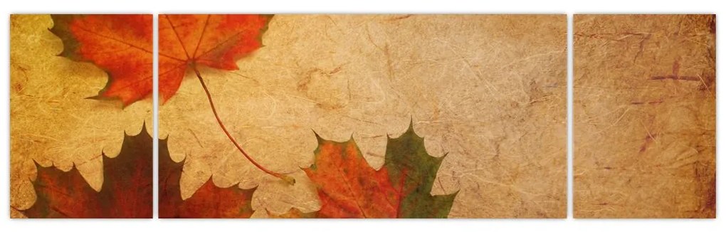 Obraz z motywem jesiennym (170x50 cm)