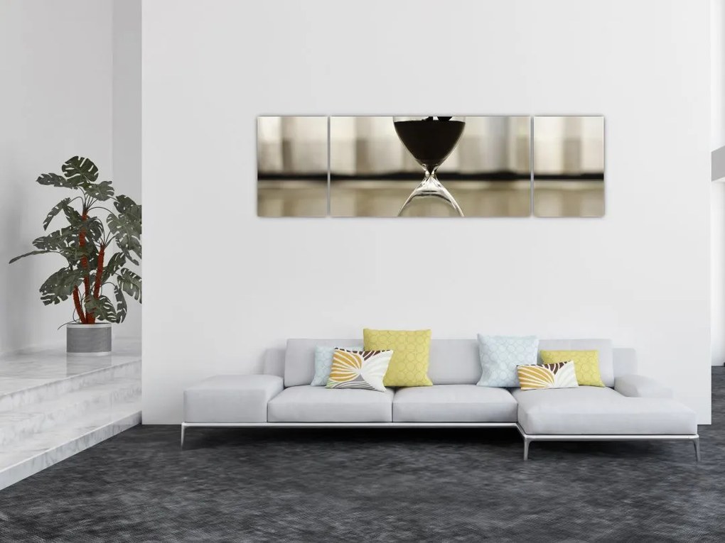 Obraz klepsydry (170x50 cm)
