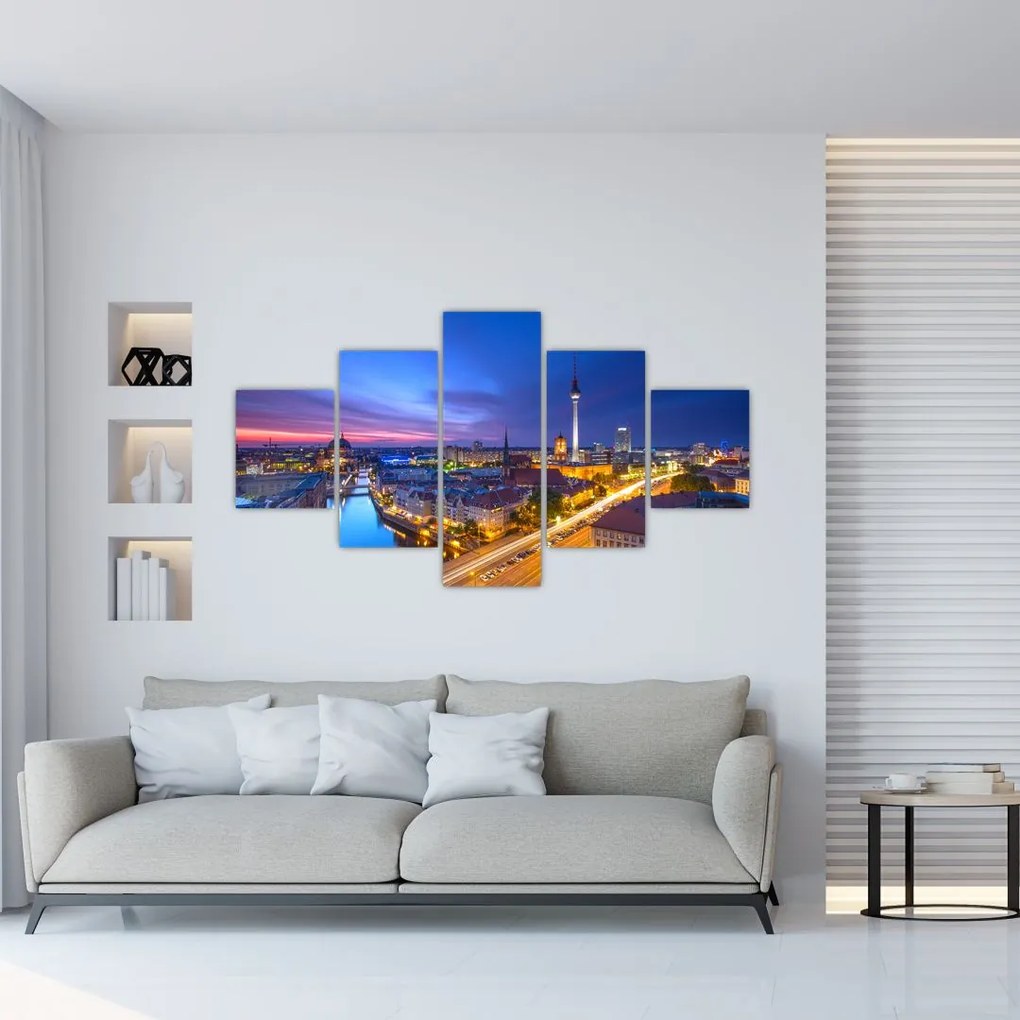 Obraz - Niebieskie niebo nad Berlinem (125x70 cm)