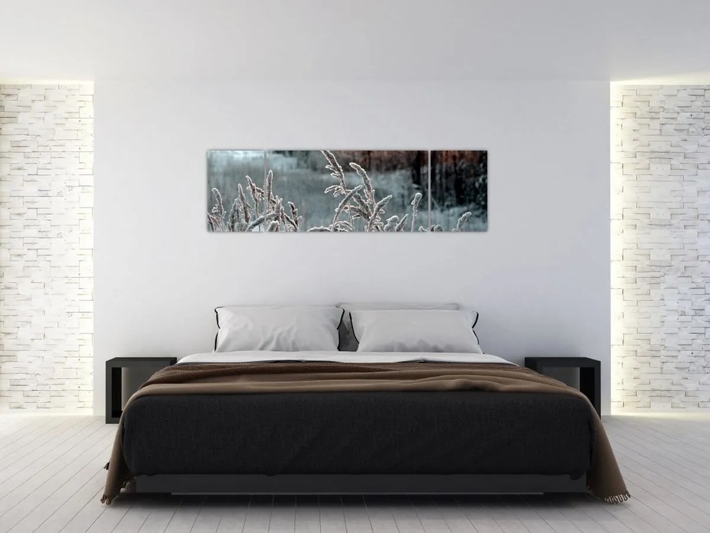 Obraz - Frozen Meadow (170x50 cm)
