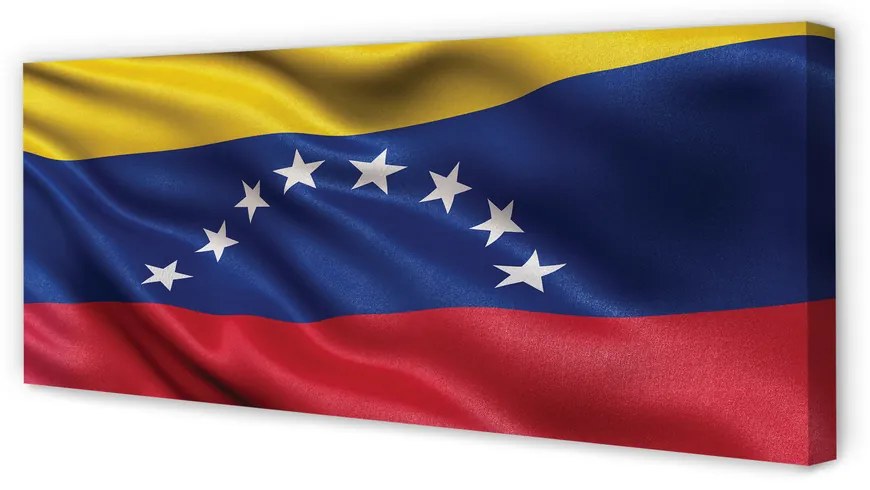 Obraz drukowany na płótnie Flaga Wenezueli