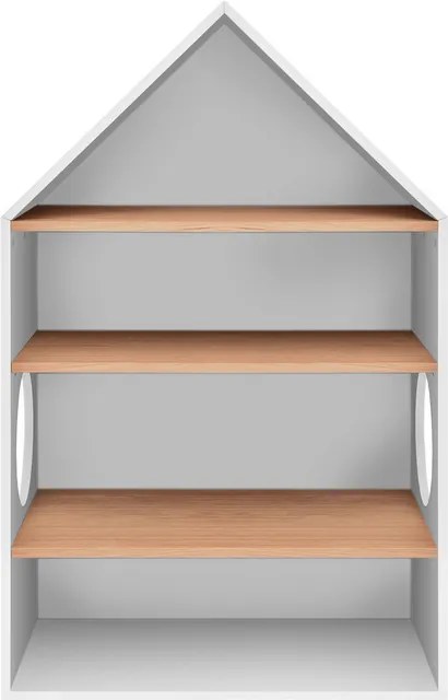 Regał domek do pokoju dziecięcego Nomi